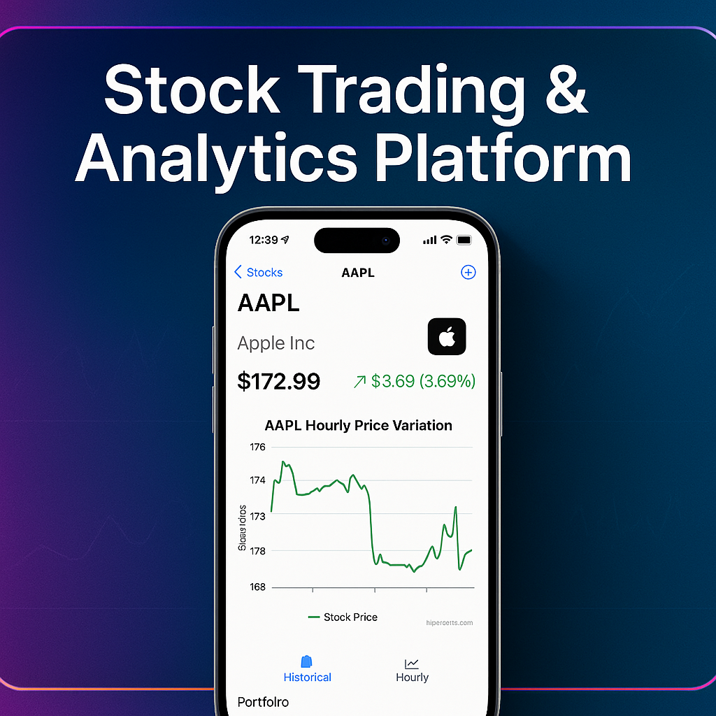 Stock Trading & Analytics Platform